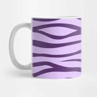 Purple Tiger Skin Pattern Mug